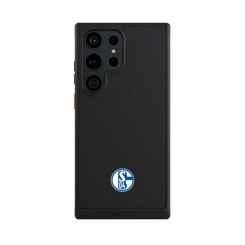 Samsung Galaxy S23 Ultra NIVOcore FC Schalke 04 Logo Klein Transparent