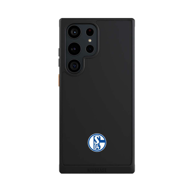 Galaxy S23 Ultra NIVOcore FC Schalke 04 Logo Klein Transparent