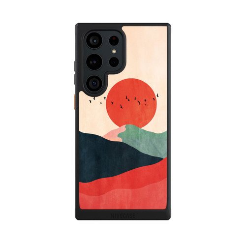 Samsung Galaxy S23 Ultra NIVOcore Zugvögel Kunst