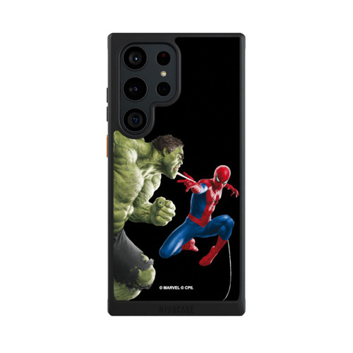 Samsung Galaxy S23 Ultra NIVOcore Spider-Man und Hulk