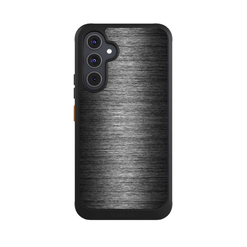 Galaxy A54 5G NIVOcore Metal Look - Anthrazit