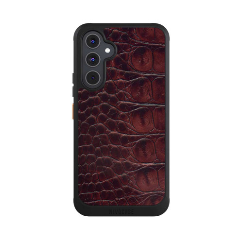Samsung Galaxy A54 5G NIVOcore Cuir de Crocodile