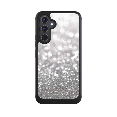 Samsung Galaxy A54 5G NIVOcore Pluie de Paillettes Argentées Look