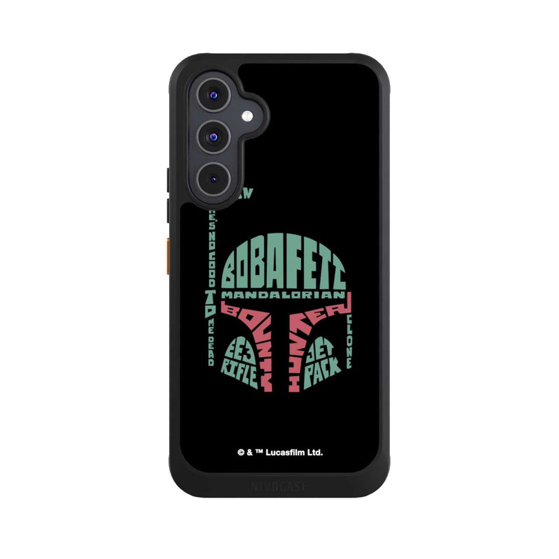 Galaxy A54 5G NIVOcore Boba Fett Typo Grafisch