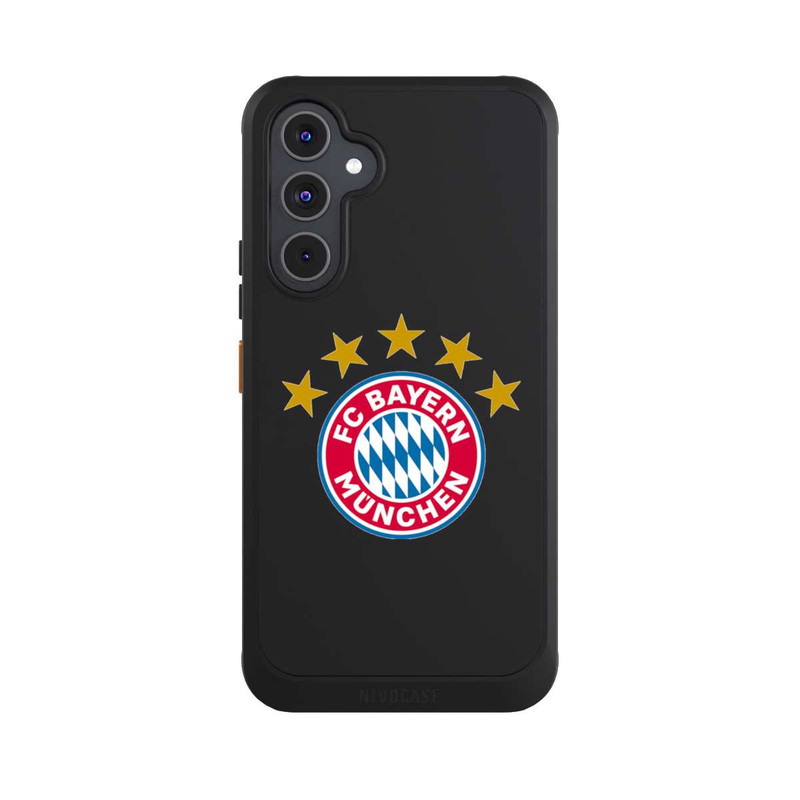 Galaxy A54 5G NIVOcore FCB Logo with stars - transparent