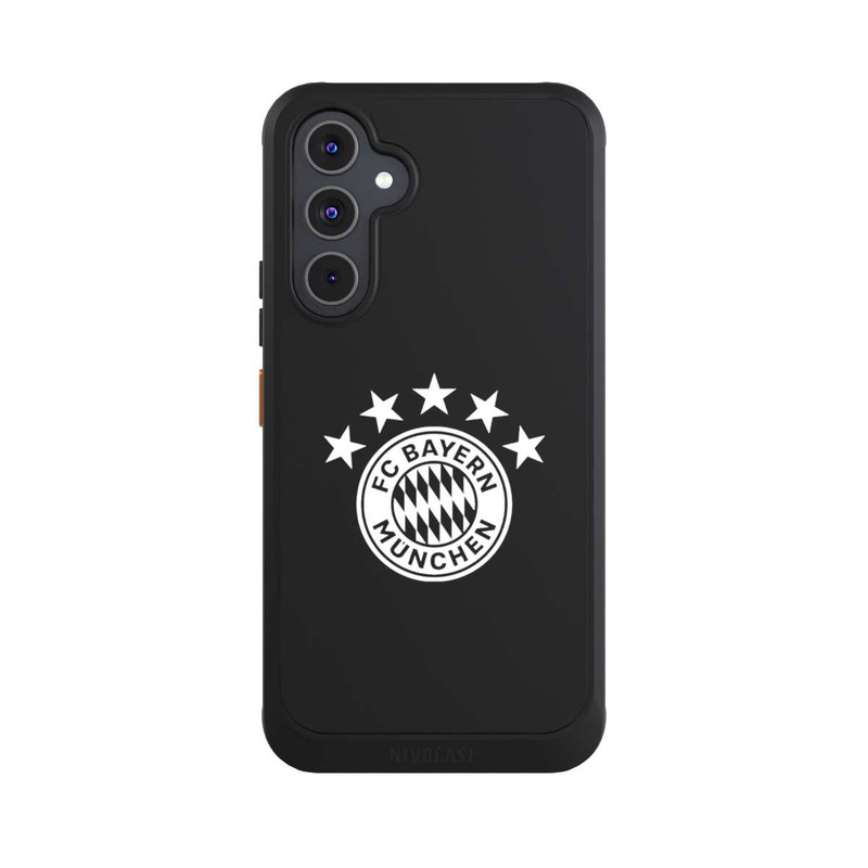 Galaxy A54 5G NIVOcore FCB Logo plain with stars - transparent