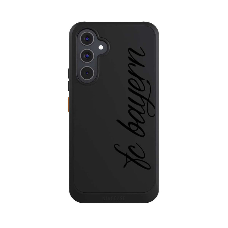 Galaxy A54 5G NIVOcore Black FCB Girlmotiv - transparent
