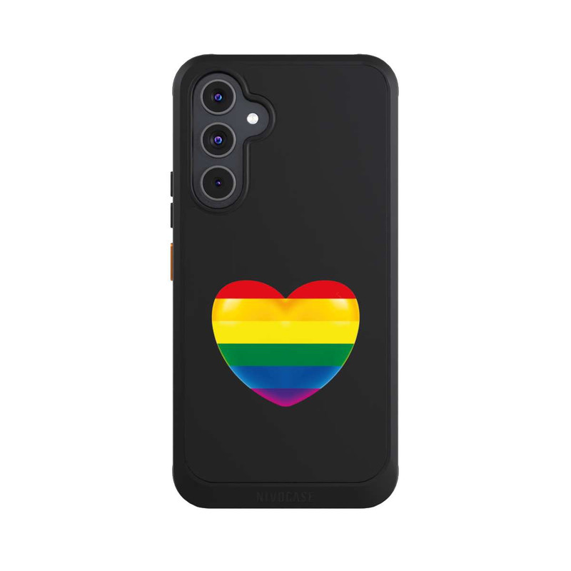 Galaxy A54 5G NIVOcore Pride Heart transparent