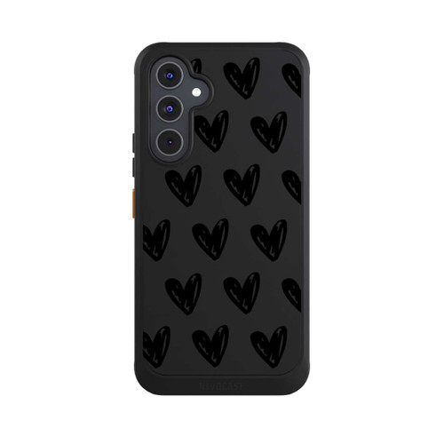 Samsung Galaxy A54 5G NIVOcore Herzen Schwarz ohne Hintergrund