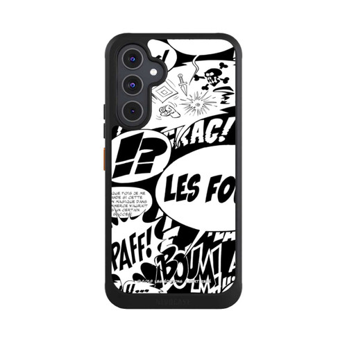 Samsung Galaxy A54 5G NIVOcore Sprechblasen Asterix Schwarz