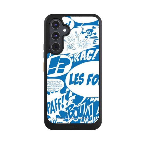 Samsung Galaxy A54 5G NIVOcore Sprechblasen Asterix Blau