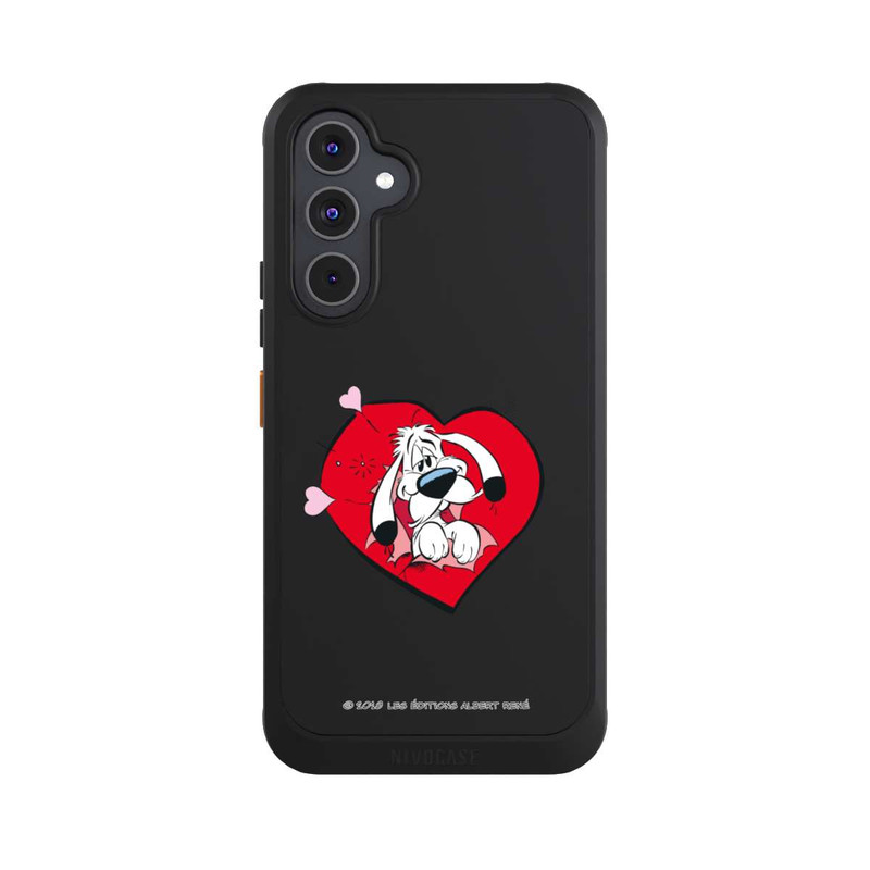 Galaxy A54 5G NIVOcore Idéfix Amoureux Transparent