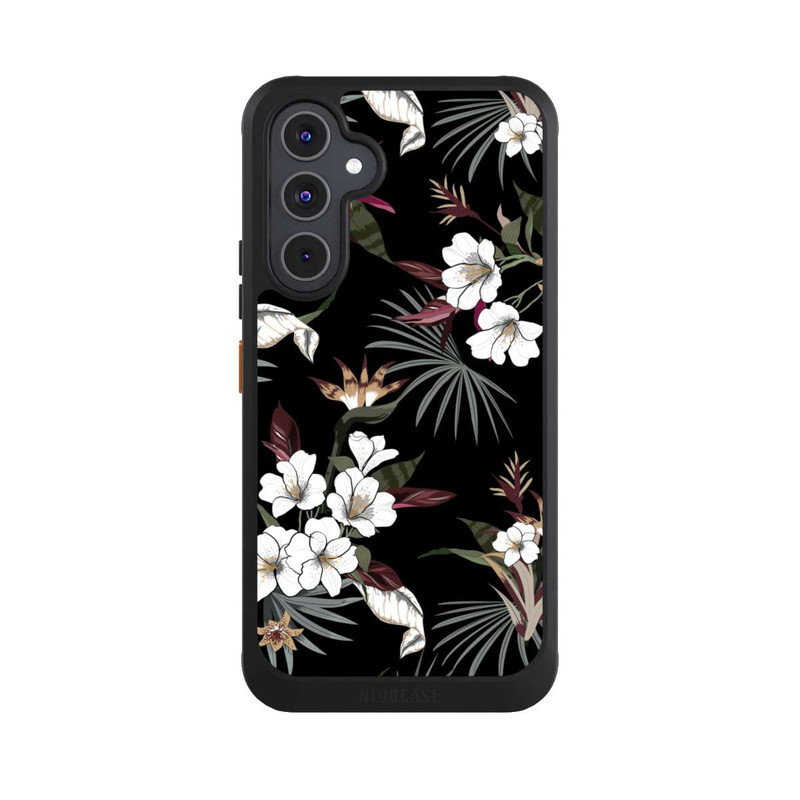 Galaxy A54 5G NIVOcore Flowers Black