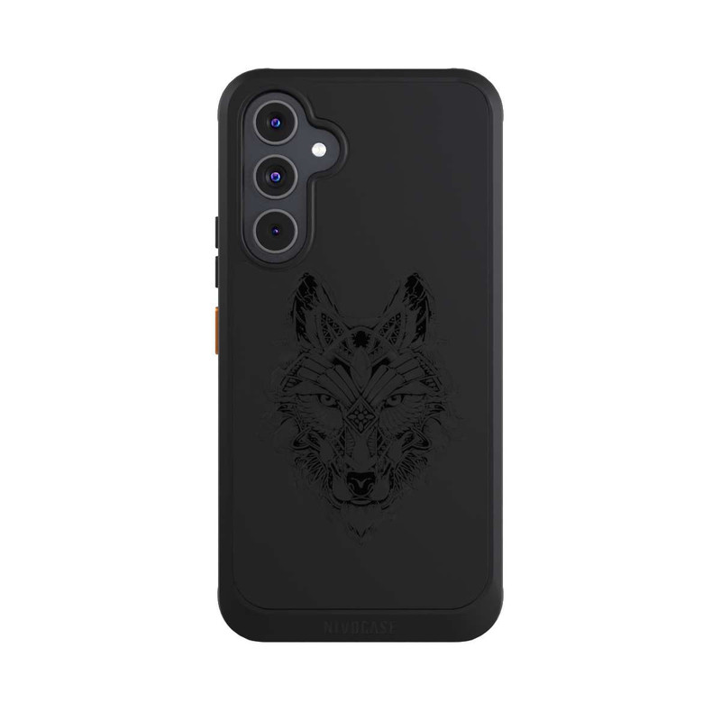 Galaxy A54 5G NIVOcore Wolf Mandala ohne Hintergrund