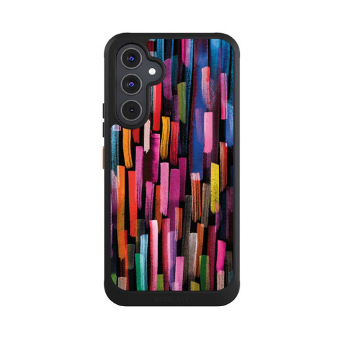 Samsung Galaxy A54 5G NIVOcore Bunte Pinselstriche schwarz