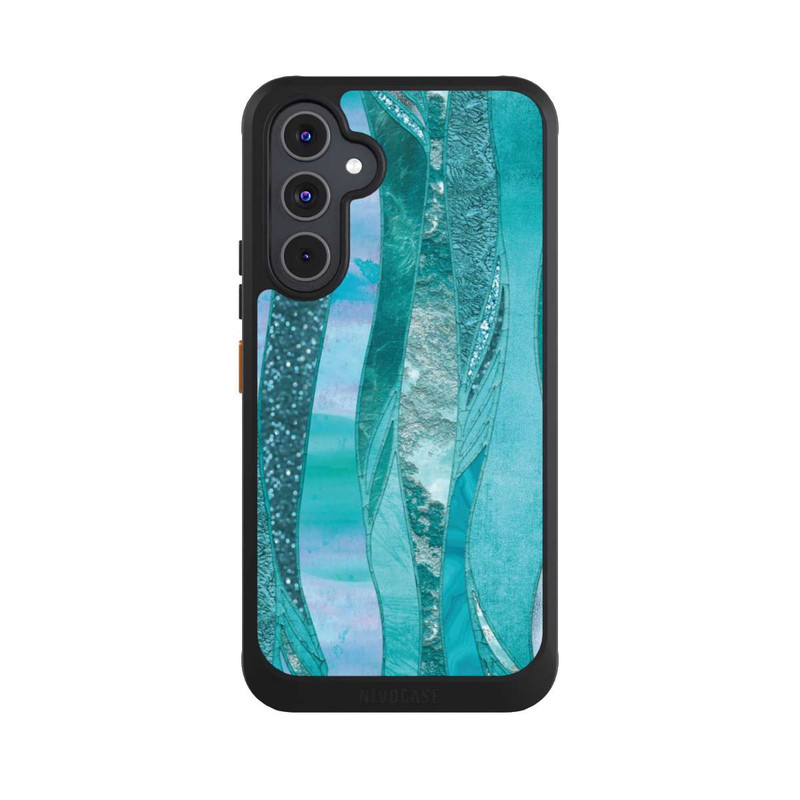 Galaxy A54 5G NIVOcore Blue Glamour Glitter Look
