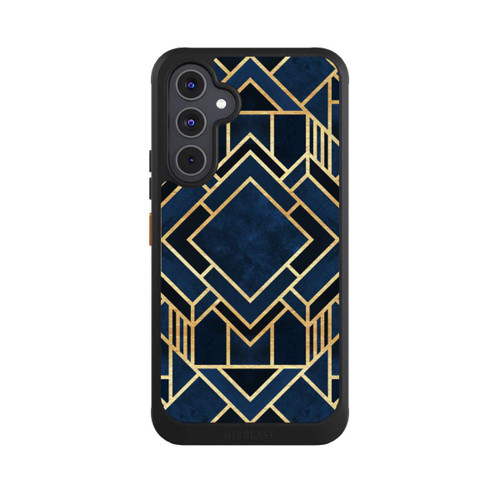 Samsung Galaxy A54 5G NIVOcore Impression Art Déco Bleu Or