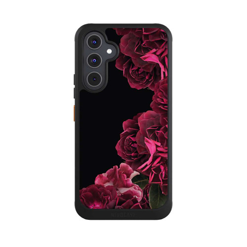 Samsung Galaxy A54 5G NIVOcore Vintage Rosen auf Schwarz