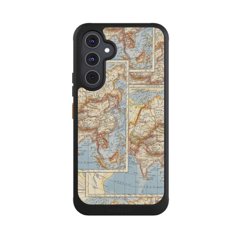 Samsung Galaxy A54 5G NIVOcore World Map Vintage