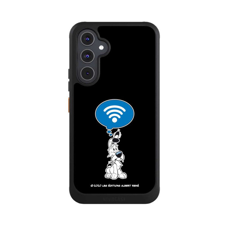 Galaxy A54 5G NIVOcore Idéfix WI-FI Sur Fond Noir