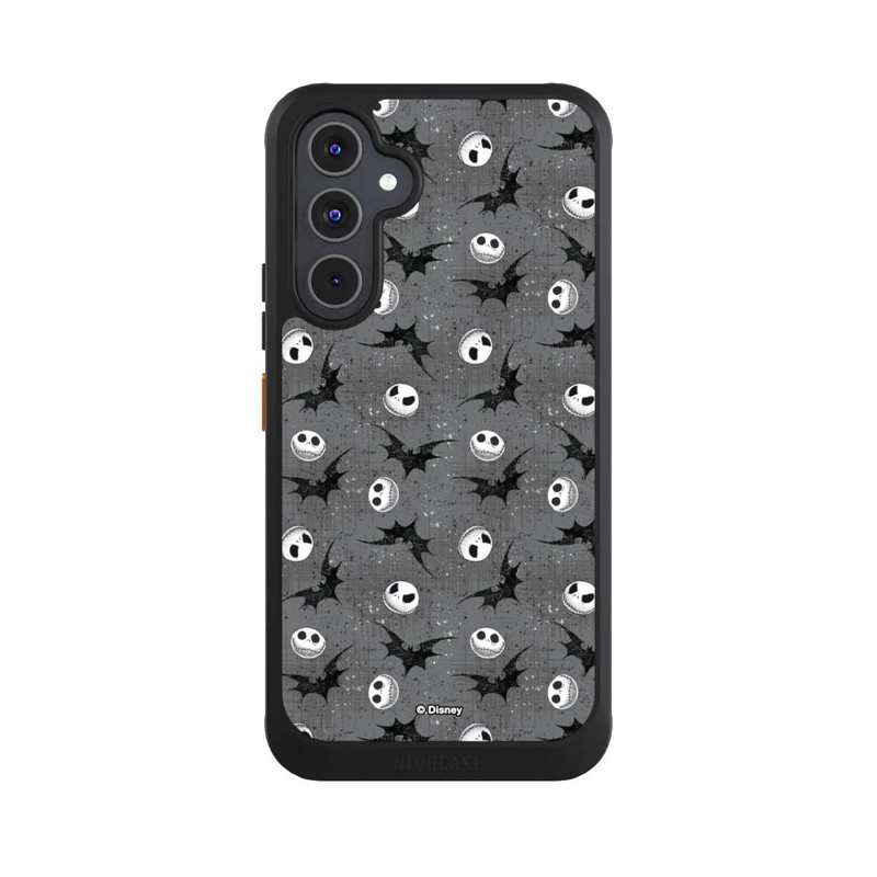 Galaxy A54 5G NIVOcore Jack Grey Pattern Tim Burtons Nightmare before Christmas