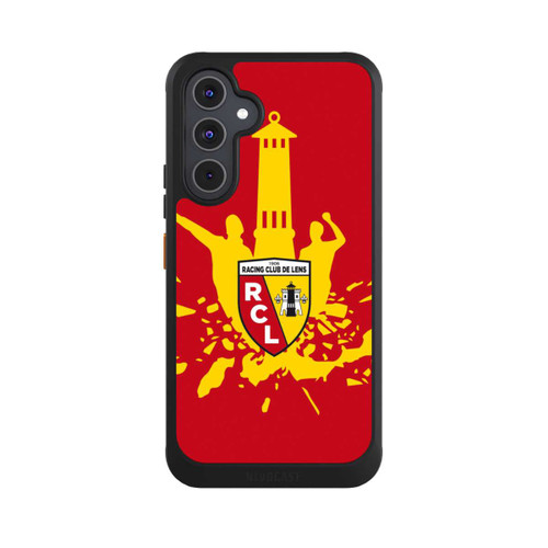 Samsung Galaxy A54 5G NIVOcore RC Lens Turm Gelb auf Rot
