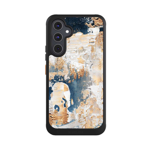 Samsung Galaxy A54 5G NIVOcore Abstraction Bleu et Or