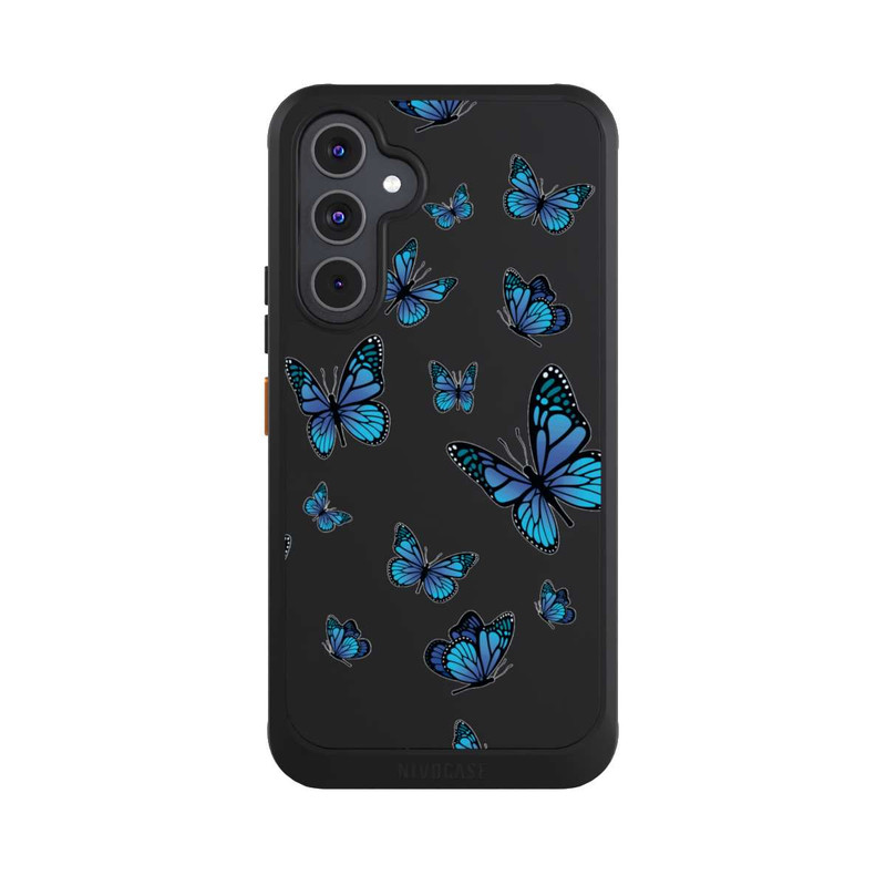 Galaxy A54 5G NIVOcore Motif papillon transparent