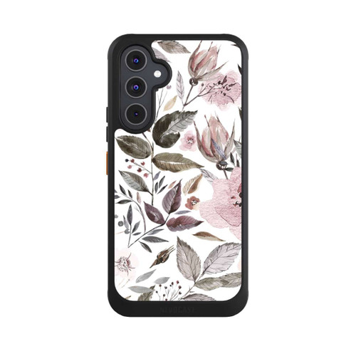 Samsung Galaxy A54 5G NIVOcore Aquarell braune Rosenblüten