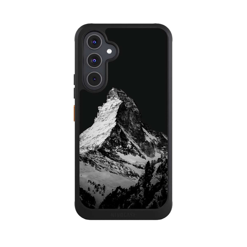 Galaxy A54 5G NIVOcore Snow Capped Mountains grey