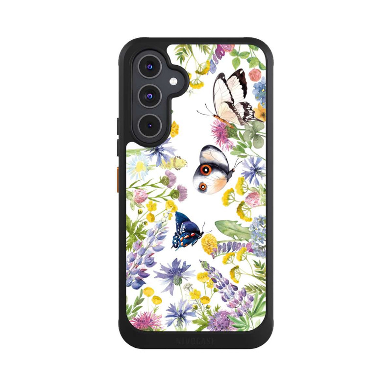 Galaxy A54 5G NIVOcore Colourful Spring Flowers and Butterflies