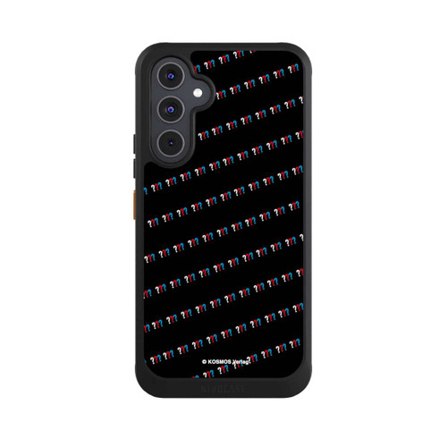 Samsung Galaxy A54 5G NIVOcore Drei Fragezeichen Muster Schräg