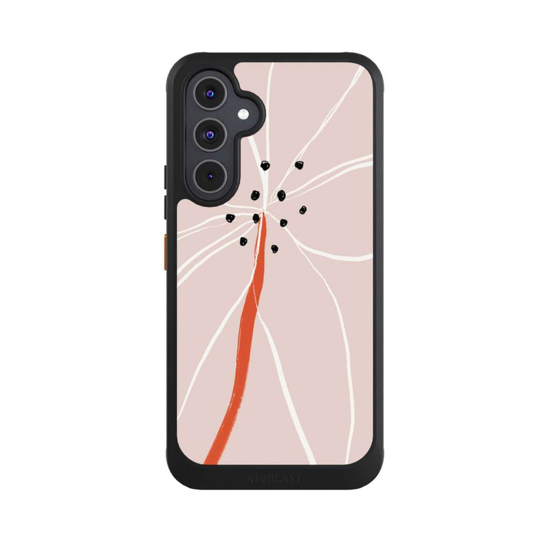 Galaxy A54 5G NIVOcore Abstrakte Blume Nr. 1