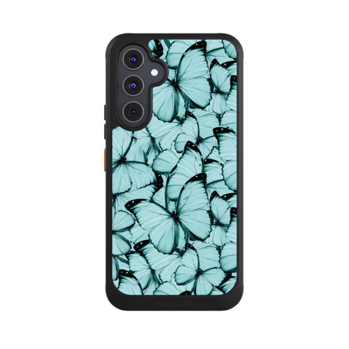 Samsung Galaxy A54 5G NIVOcore Teal Schmetterlinge