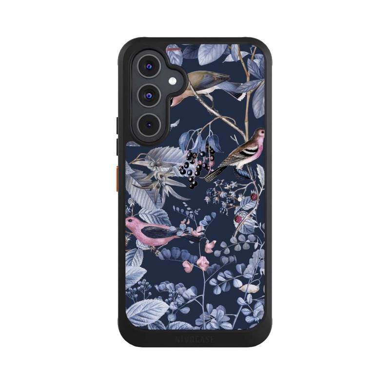 Galaxy A54 5G NIVOcore Birds And Berries Blue