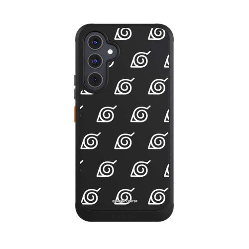 Samsung Galaxy A54 5G NIVOcore white Konoha-Pattern Transparent