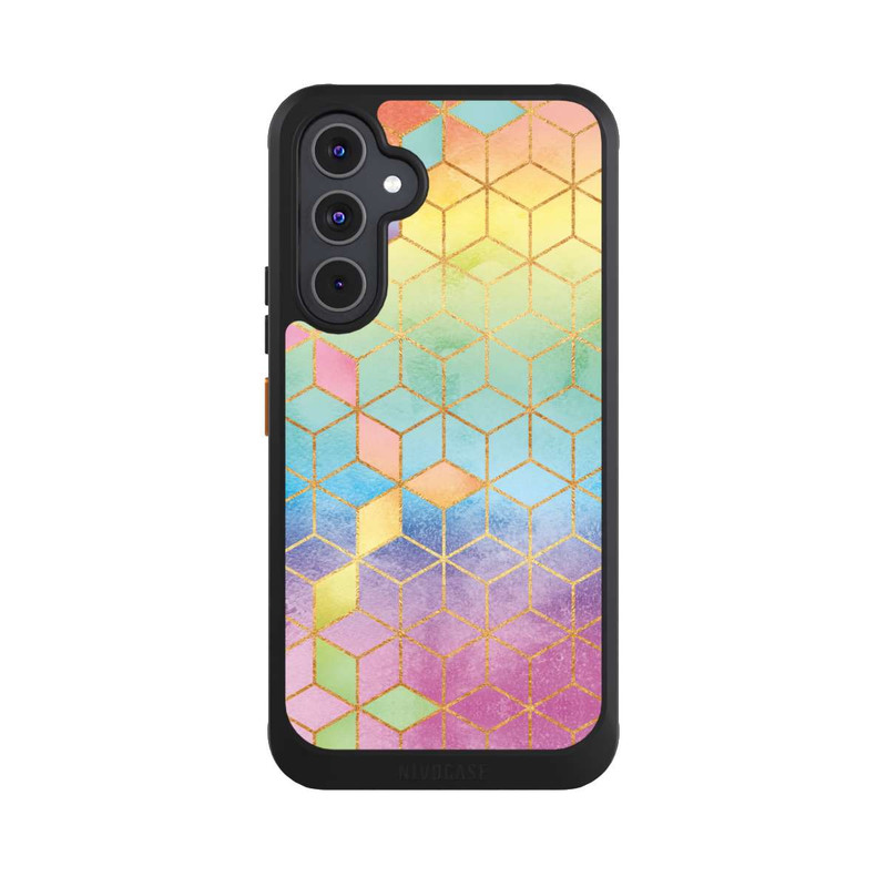Galaxy A54 5G NIVOcore Regenbogenwürfel