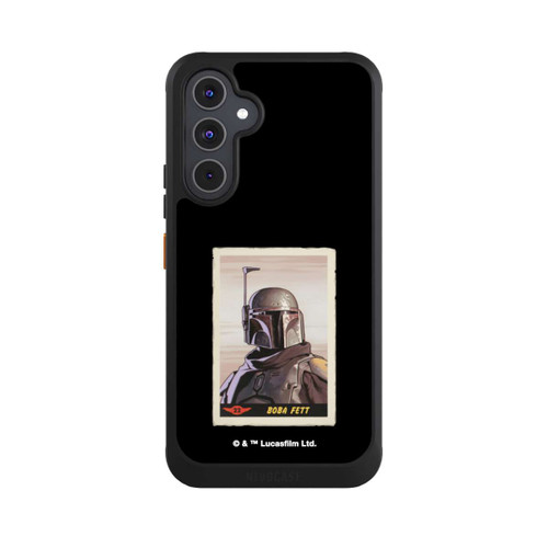 Samsung Galaxy A54 5G NIVOcore Boba Fett Badges Black Background