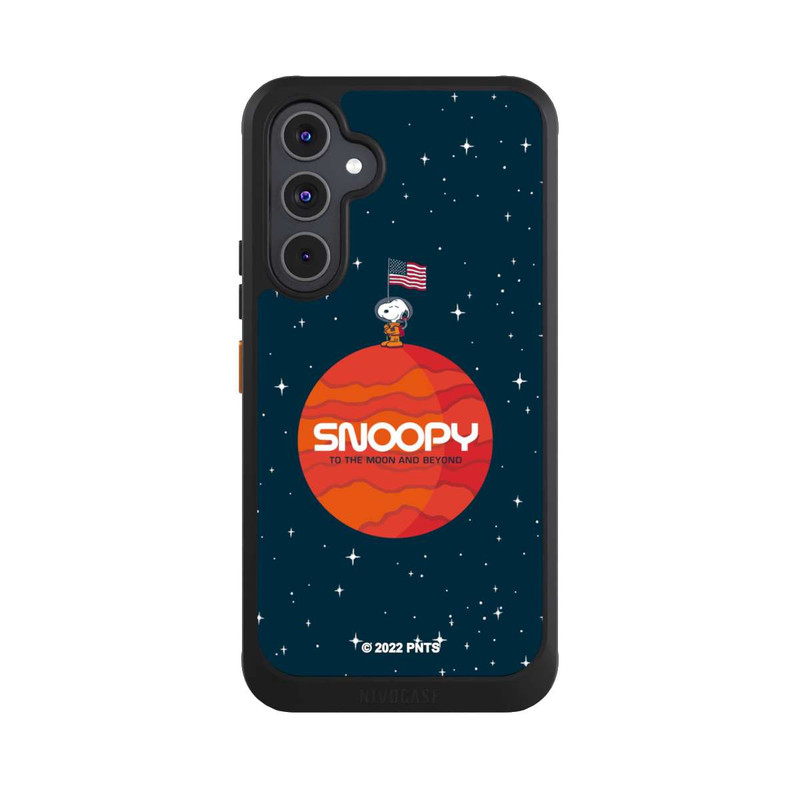 Galaxy A54 5G NIVOcore Snoopy Space Traveller Orange