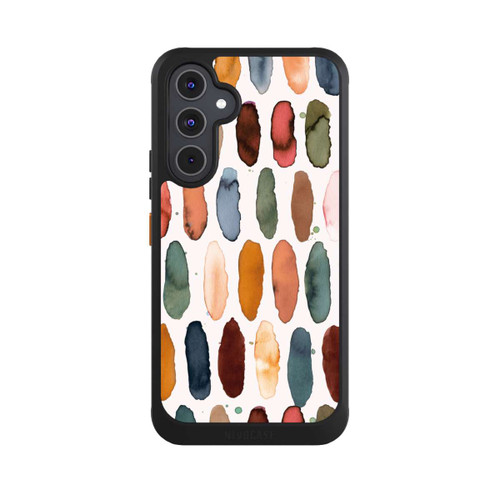 Samsung Galaxy A54 5G NIVOcore Watercolor Dashes Mineral Terracotta