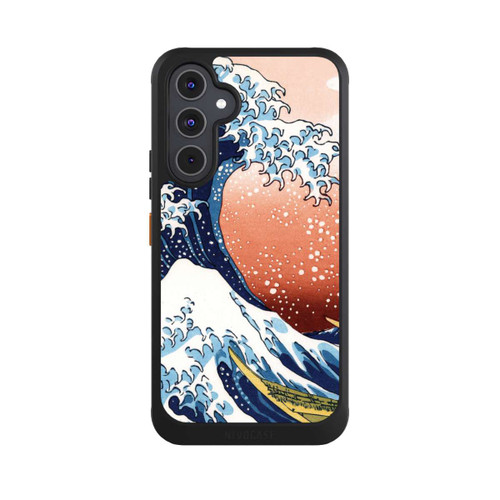 Samsung Galaxy A54 5G NIVOcore La Grande Vague de Kanagawa Rouge