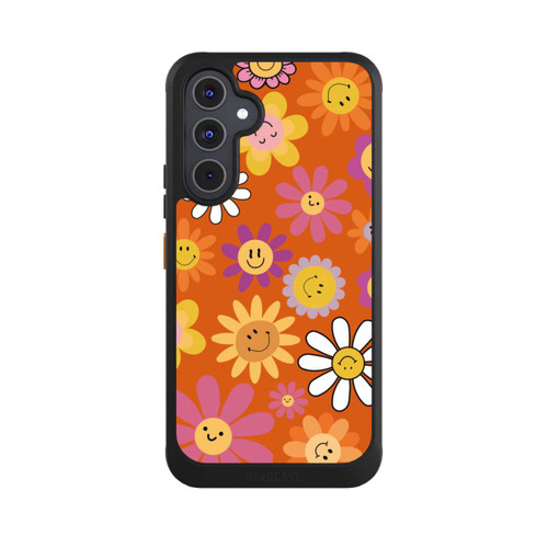 Samsung Galaxy A54 5G NIVOcore Smiles Orange Flowers