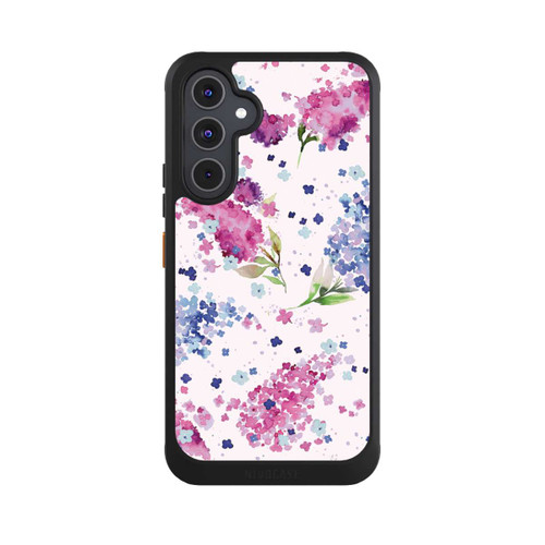 Samsung Galaxy A54 5G NIVOcore Hortensien Lila und Rosa Blumen