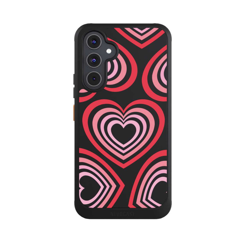 Galaxy A54 5G NIVOcore Hearts Transparent