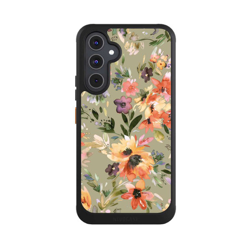 Samsung Galaxy A54 5G NIVOcore Painterly Tropical Flowers Sage Green