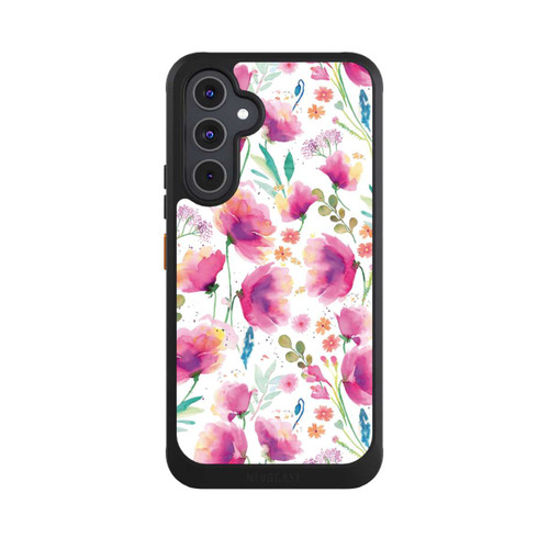 Samsung Galaxy A54 5G NIVOcore Watercolor Abstract Poppies
