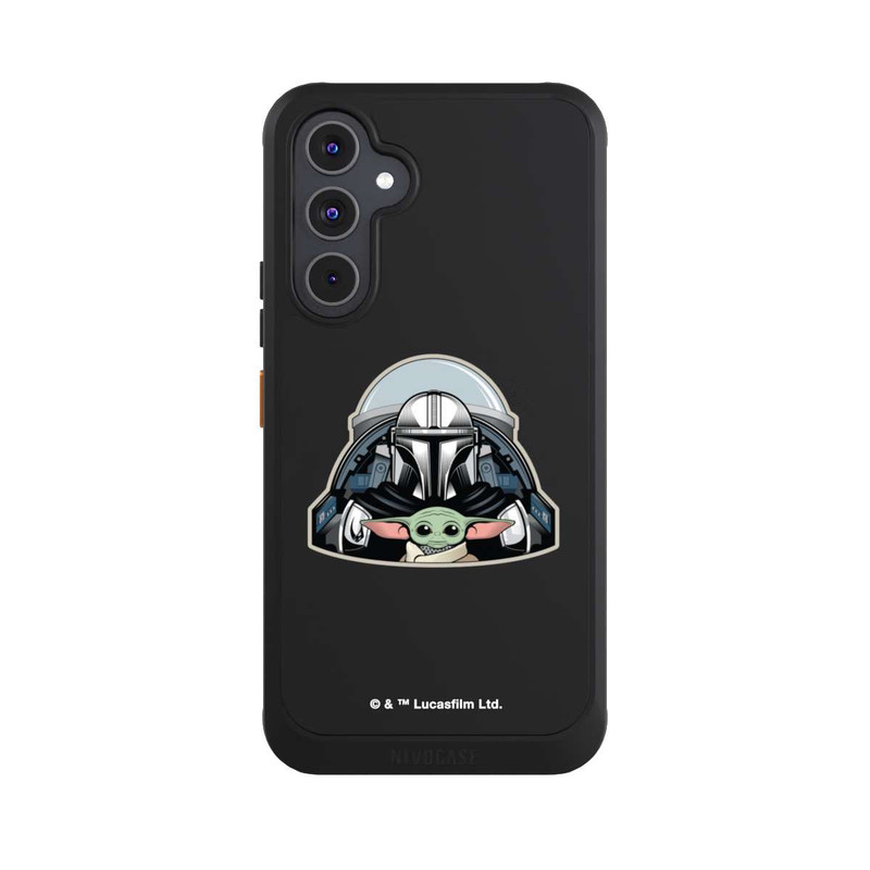 Galaxy A54 5G NIVOcore Mando and Grogu Transparent