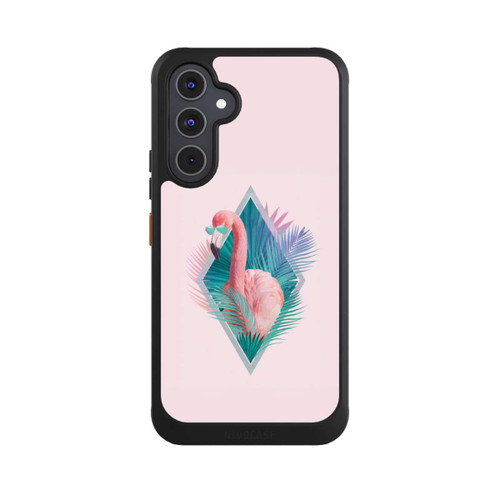 Samsung Galaxy A54 5G NIVOcore Tropical Leaves Flamingo