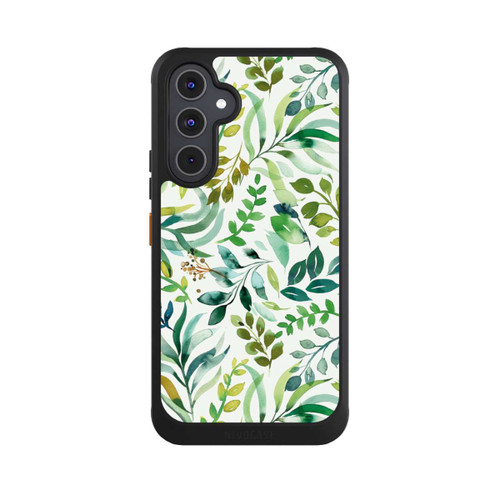 Samsung Galaxy A54 5G NIVOcore Watercolor Palms Leaves Botanical Green