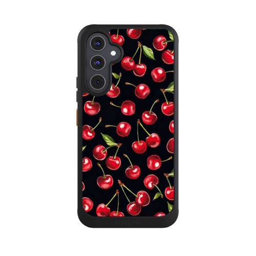 Samsung Galaxy A54 5G NIVOcore Cherry Pattern Black with AI